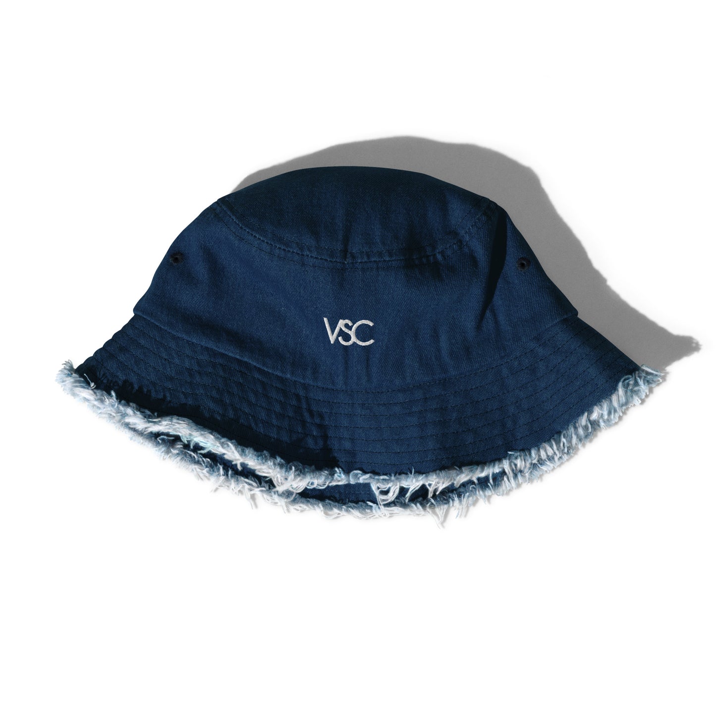 VSC Distressed denim bucket hat